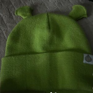 Green shrek beanie